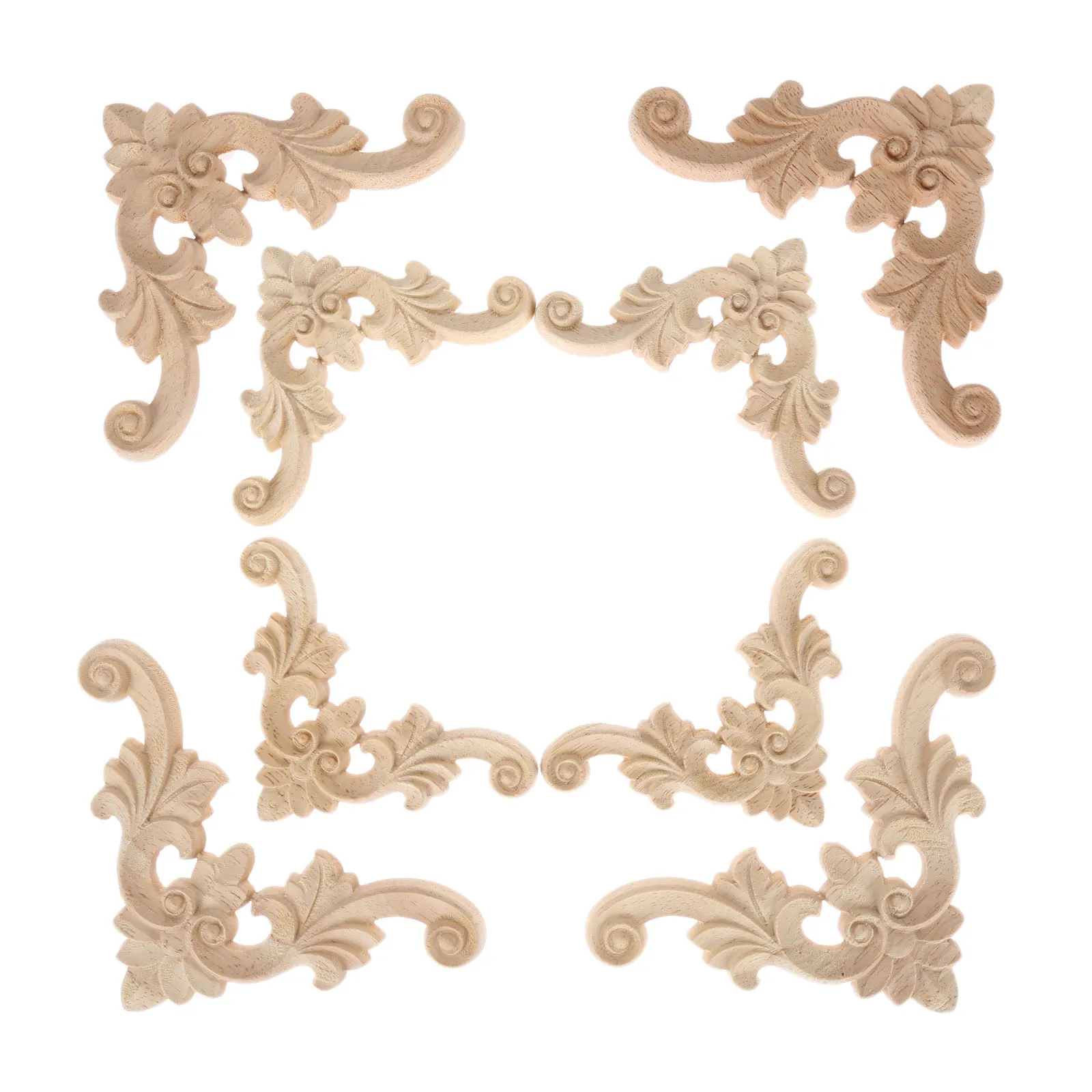 1 шт. наклейка с резьбой по дереву угловой деревянные резные уголовая настенная