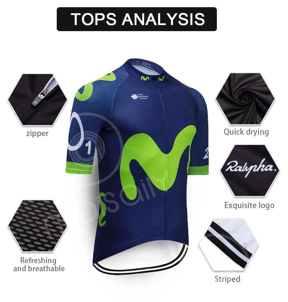 SPECIALIZEDING Cycling Jersey 2019 Pro Team Movistar Clothing MTB Breathable Shirts Bike Ropa Ciclismo | Спорт и развлечения
