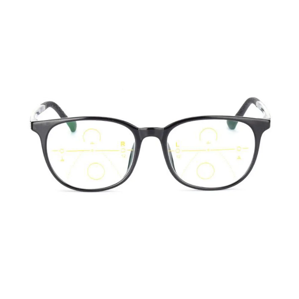 Фотохромные прогрессивные очки для чтения с защитой от синего света|reading