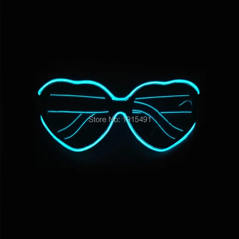 Милые детские солнцезащитные очки в форме сердца EL Sparkling безопасные пластиковые