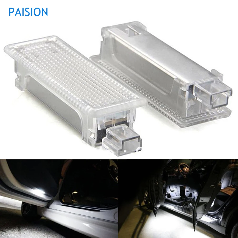 Светодиодная дверная лампа для BMW E90 E91 E92 E93 F01 F02 F10 2 шт.|door light|for bmwdoor lamp |
