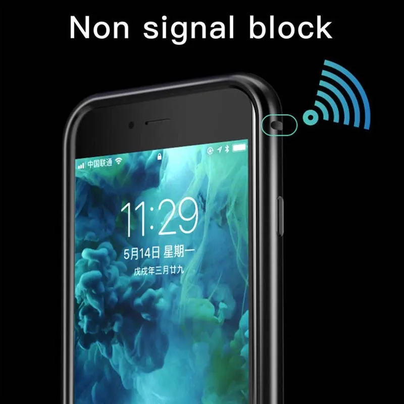 Высококачественный чехол для телефона Apple iPhone X/8 Plus/8/7 Plus/7 с магнитной адсорбцией