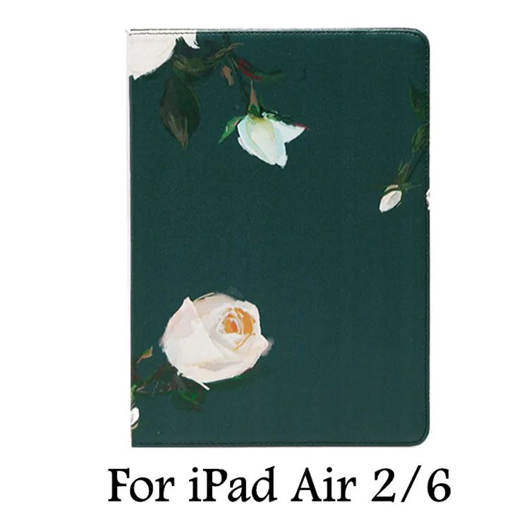 Green 2 Чехол для iPad air 2 iPad 6 из искусственной кожи чехол для планшета для iPad Air 1 iPad 5 Pro 9,7 дюймов Funda Capa Para+ пленка+ стилус - Цвет: Green 2