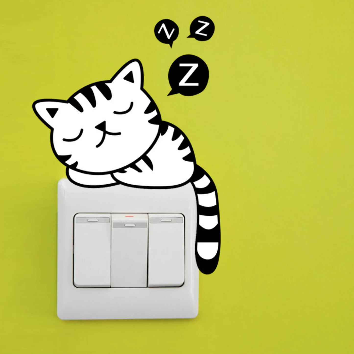 11 Наклейки в Одна деталь переключатель животных Панель для Домашний