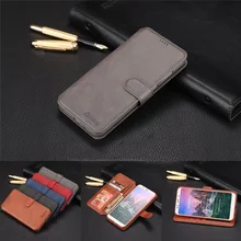 Кожаный чехол бумажник для Xiaomi Redmi Note 8 6 Pro 7 K20 Mi 9T