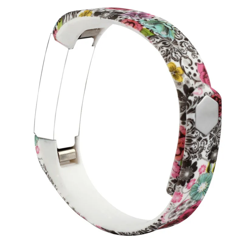 Bemorcabo Для Fitbit Alta полосы, Мультфильм Графический DIY Замена браслет полосы с застежкой и застежкой доступны в 21 цветах