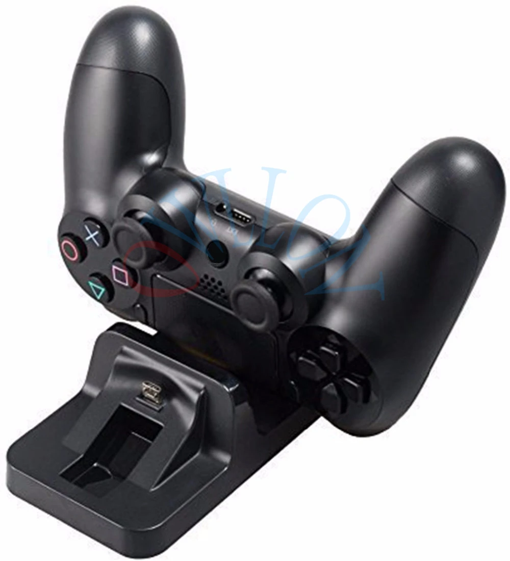 Игровой контроллер с двумя зарядными док станциями для Sony Play Station 4 PS4