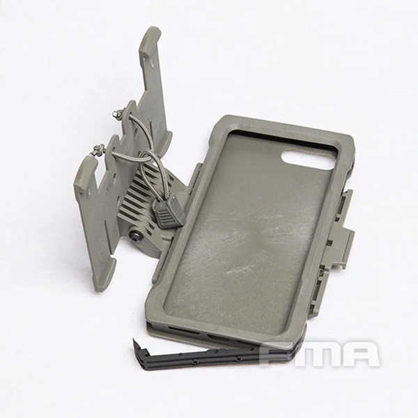 FMA IphoneXs Max Чехол для мобильного телефона Molle тактический кейс для наружного охотничьего снаряжения Molle Чехол 3 цвета военный чехол - Цвет: OD