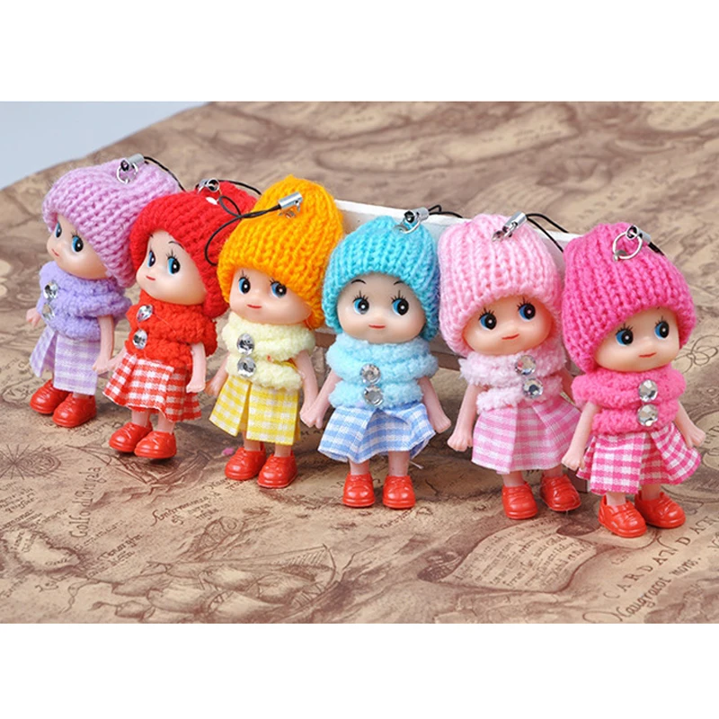 100Pcs/lot Mini Fashion Girls Toys with dress dolls Interactive Beautiful Handmade Princess Birthday Gifts For Girl 002 | Игрушки и