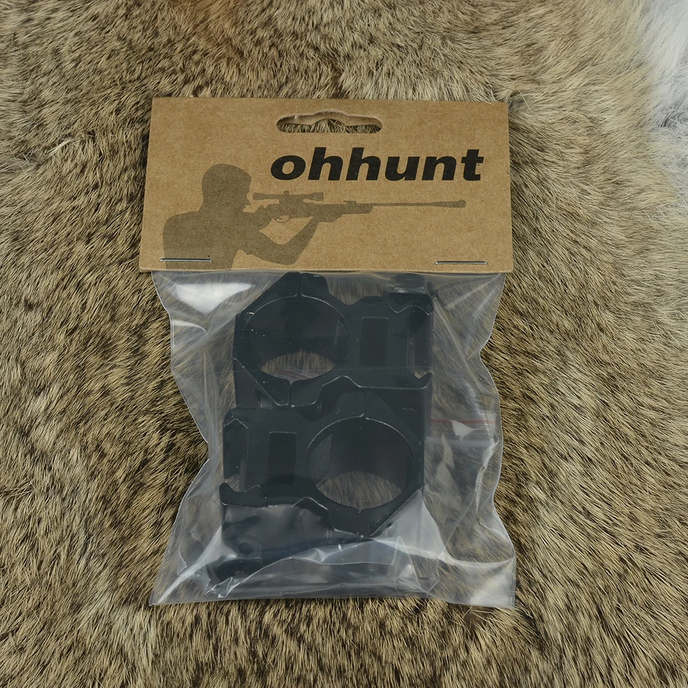 ohhunt 2PCs Tactical 1 inch 25.4mm Scope Rings Picatinny Rail Mount Medium Profile Hunting Riflescope for Rifle | Спорт и