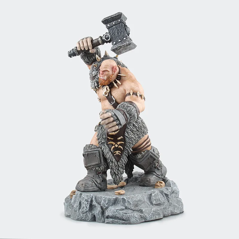 Комбинация Ogrim Судный молоток мультяшная фигурка вау игра модель фильма Статуя
