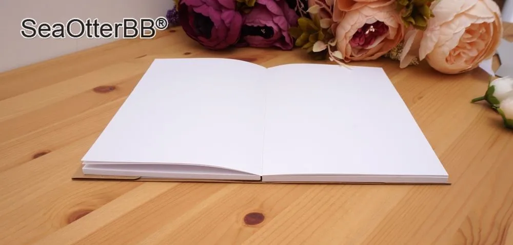 19 см х 13 пользовательские Свадебная книга для подписей посетителей