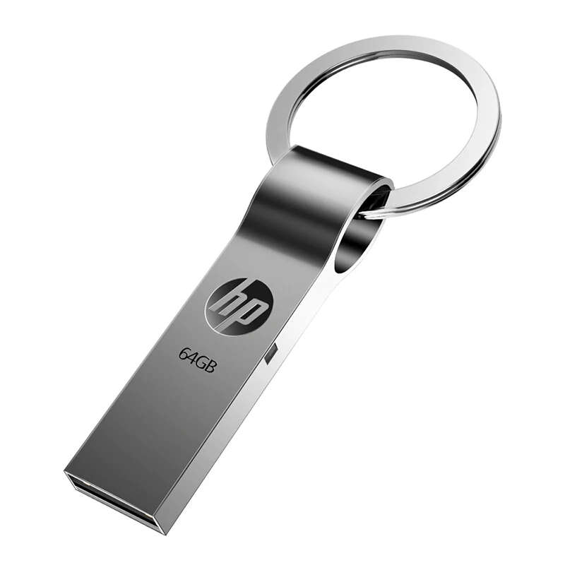 hp usb флеш-накопитель cle usb 16 ГБ 32 ГБ 64 Гб memoria usb брелок металлическая Флешка новейший диск на ключ Флешка дропшиппинг