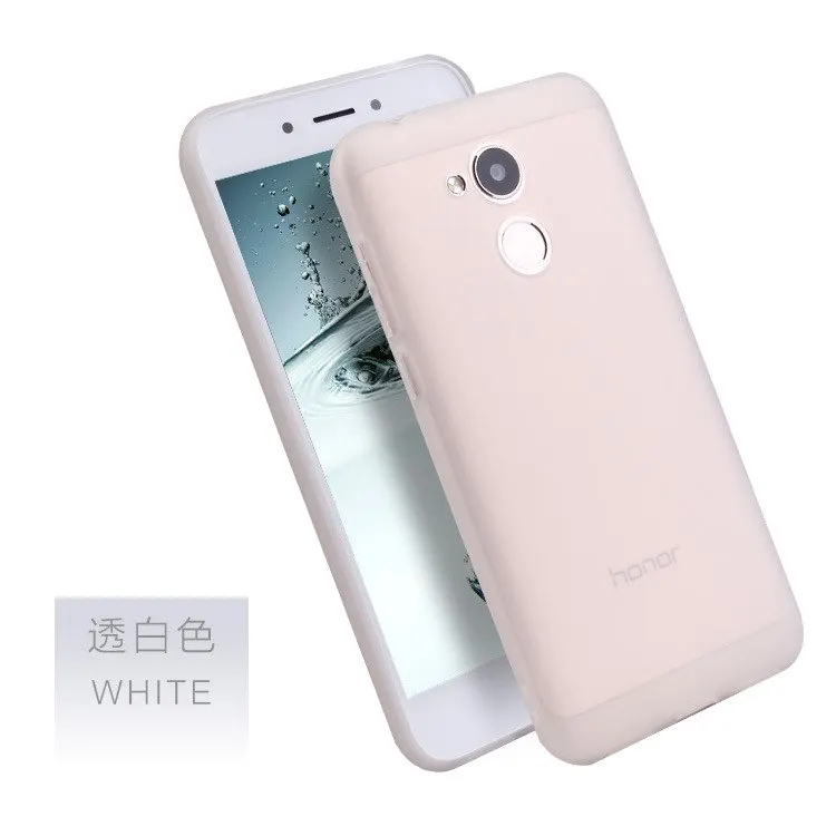 Чехол для Honor 6c Pro чехол s для huawei Honor 6c Pro задняя крышка 6 C PRO Jmm L22 Силиконовый ТПУ Мягкий противоударный черный синий милый - Цвет: Прозрачный