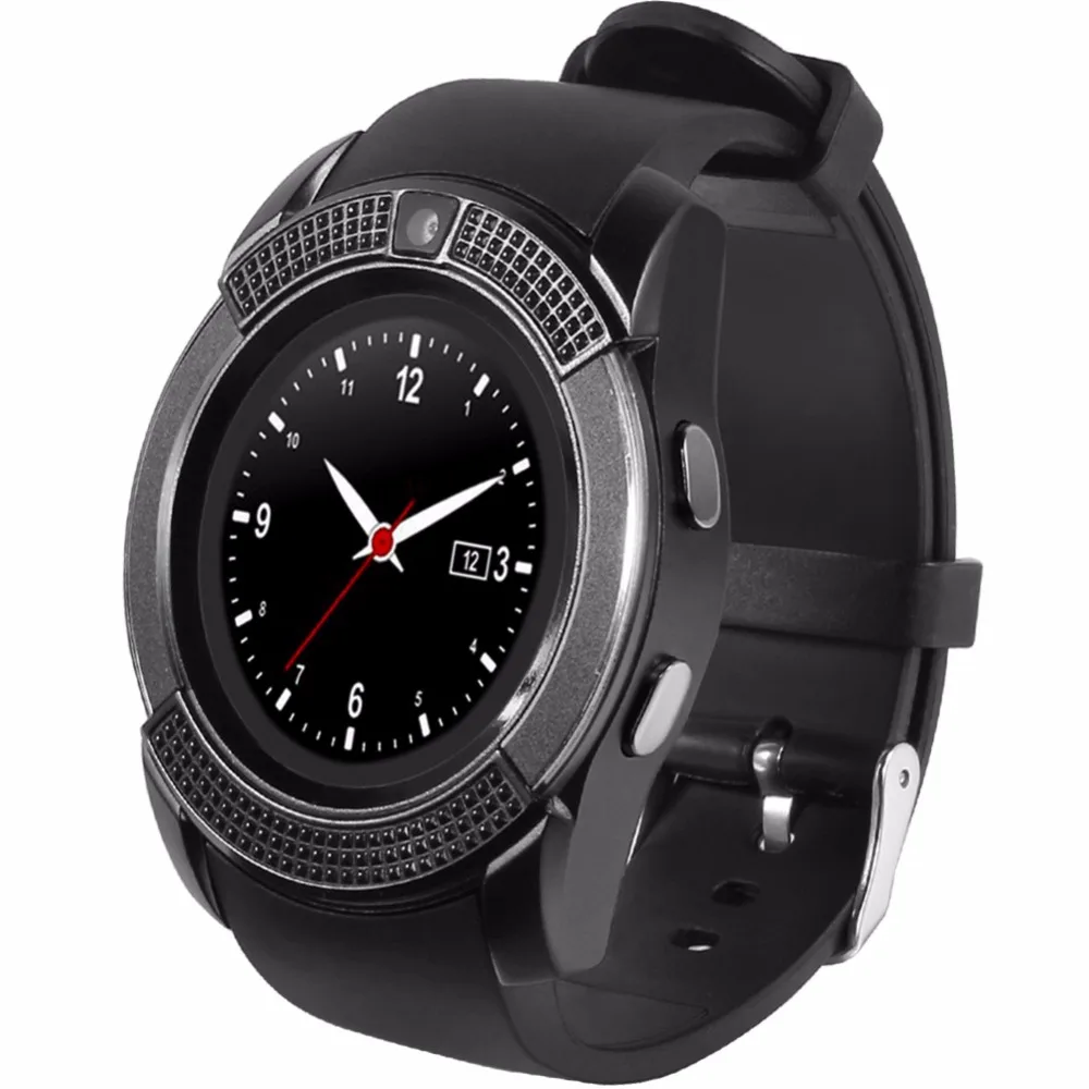 TimeOwner V8S умные часы sim-карта телефон TF карта музыкальные наручные звонок