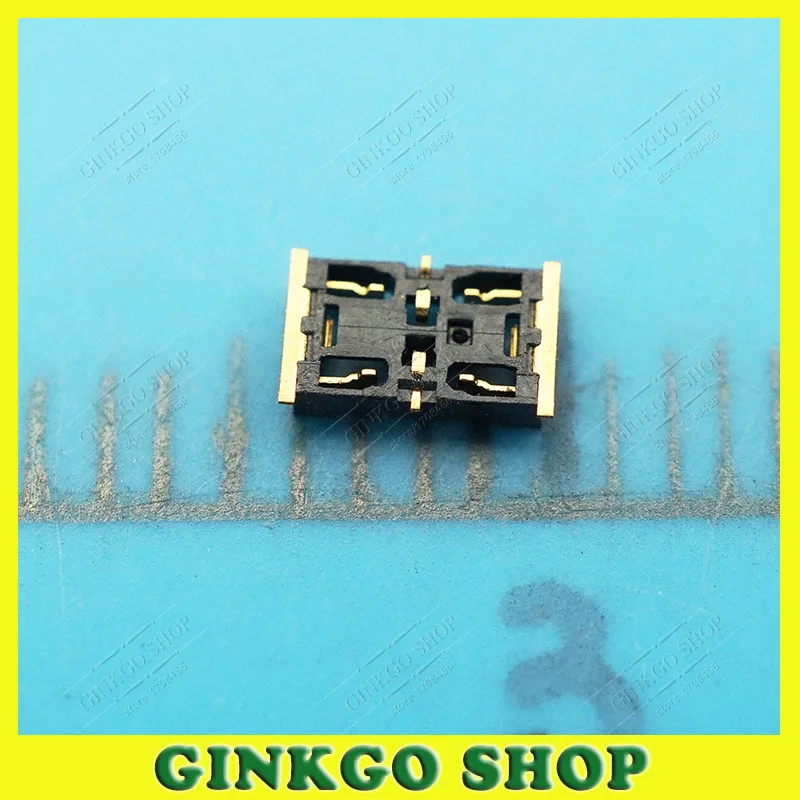 10 шт./лот оригинальный новый разъем для аккумулятора контактные штыри Xiao mi 4
