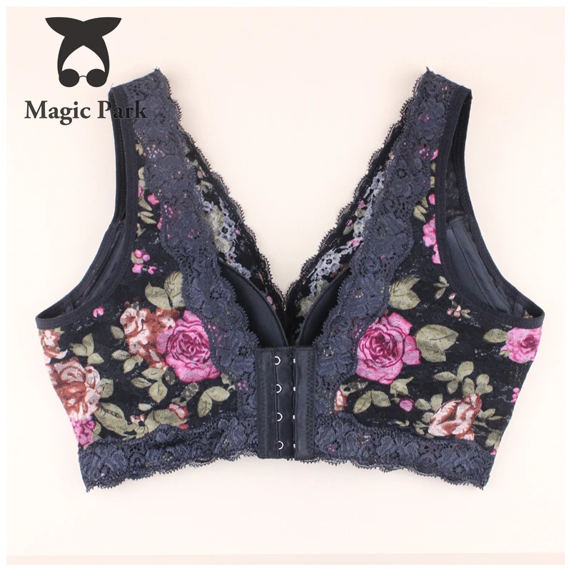 34/75 36/80 38/85 40/90 42/95 44/100BCD Lace bralette bra Push up Sexy Women Bra brassiere Health Wire Free Plus size Bras | Женская