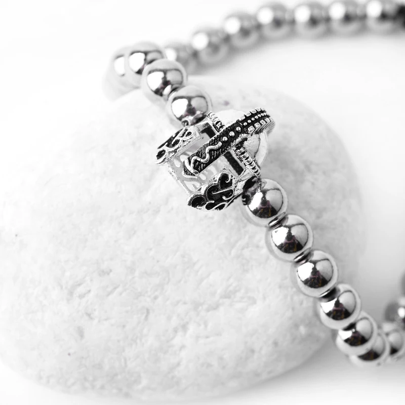 Мужской регулируемый браслет BOJIU золотистый серебристый розовый черный из