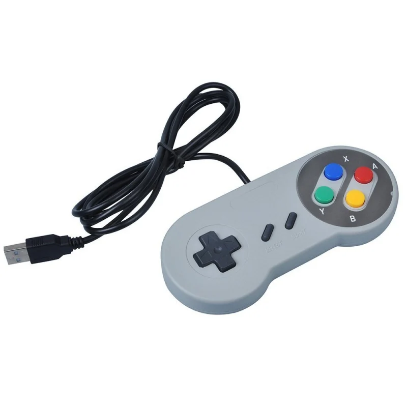 Универсальный USB игровой контроллер джойстик геймпад для SNES коврик Windows PC MAC