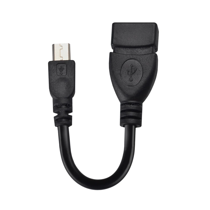 Прочный кабель Micro USB OTG многофункциональный короткий для Android адаптер 15 см