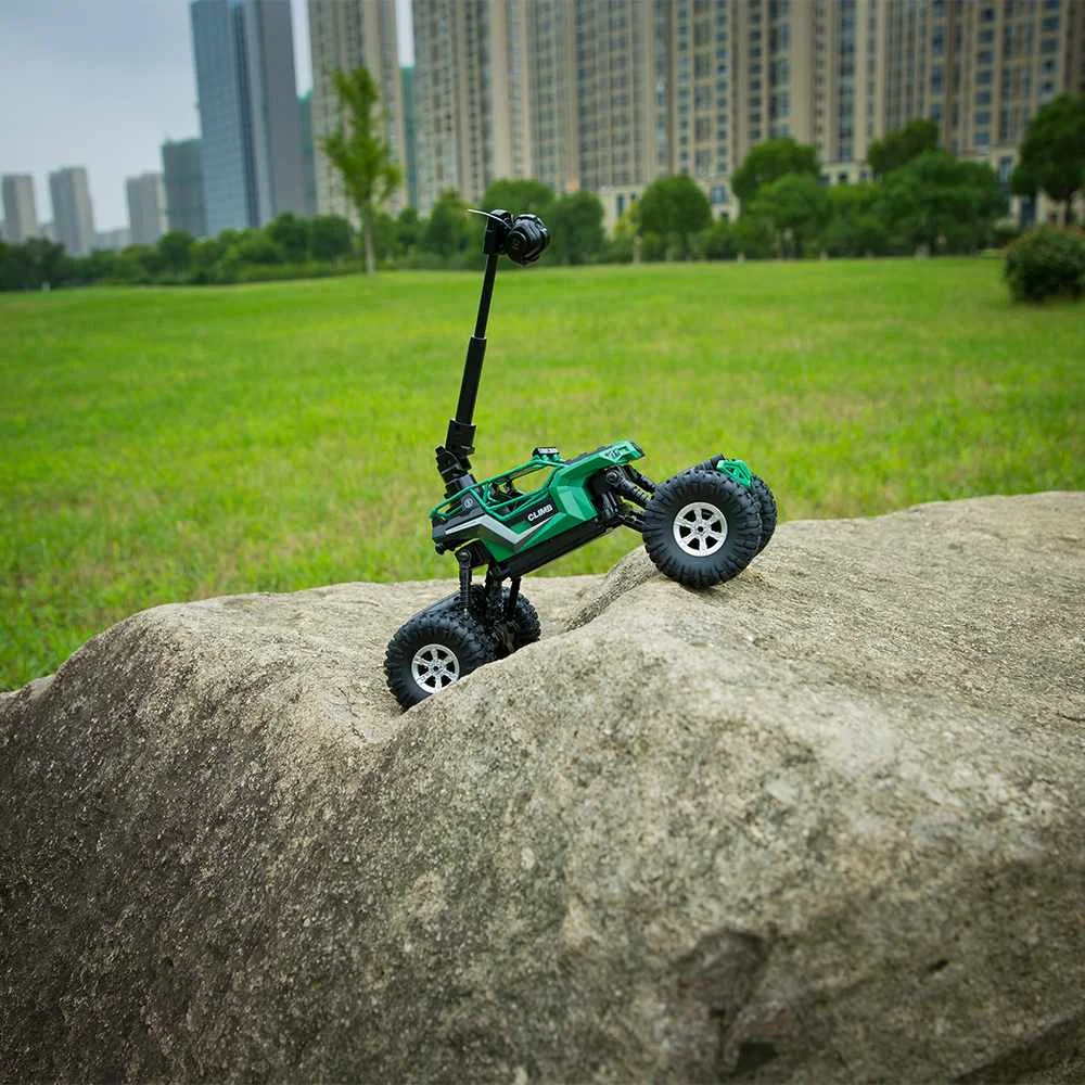 Crazon 171604B 1/16 2,4G 4WD водонепроницаемый гусеничный Радиоуправляемый автомобиль с Wifi камерой МП управление телефоном двойной поворот Радиоуправляемый альпинистский автомобиль