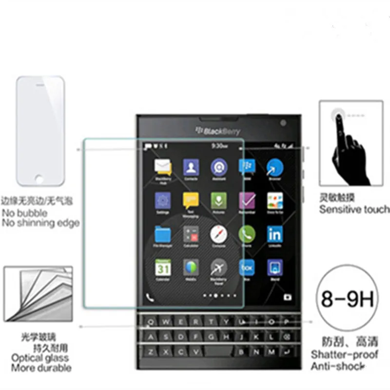 0 3 мм высококачественное взрывозащищенное Закаленное стекло для BlackBerry Classic Q20
