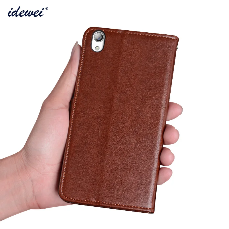 

Case For Lenovo S850 Cover Luxury Leather Flip Case For Lenovo S850 Protective Phone Case Back Cover
