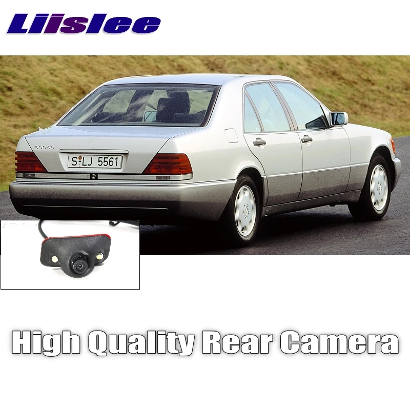 Liislee Автомобильная камера заднего вида для Mercedes Benz E / S C Class MB W210 W140 C140 W202 NTSC RCA ПЗС