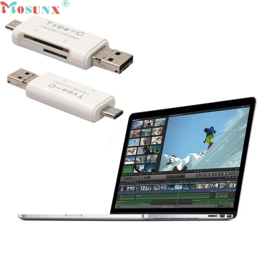 Устройство для чтения Micro USB OTG TF SD MS карт 3 1 по заводской цене | Компьютеры и офис