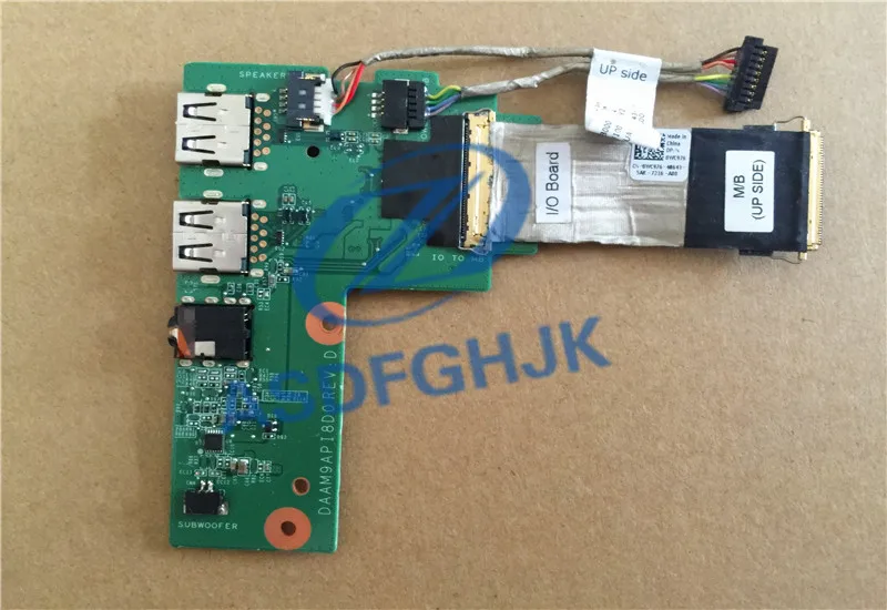para Dell para Inspiron 157559 Portátil Usb Placa de Áudio com Cabo 0wc976 Daam9api8d0 G5wgr Cn0g5wgr 0g5wgr 100 Teste ok