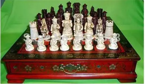 Винтажный 32 Шахматный набор YM 304 с деревянным кофейным столиком|set vintage|set 3set 4 |