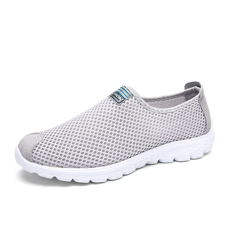 

Unisex Summer Breathable Mesh Men Shoes Lightweight Men Flats Fashion Casual Male Shoes Brand Designer Men Loafers