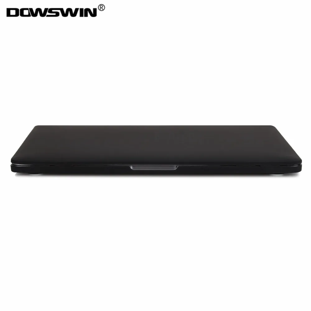 Для MacBook Air чехол для MacBook Pro 13 15 крышка клавиатуры, dowswin Пластик чехол для MacBook 11 12 13 15 Матовая Жесткий чехол