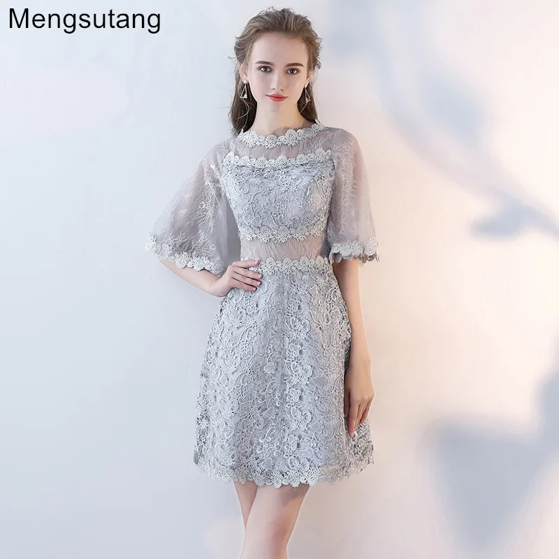 Вечерние платья новинка 2021 зимние и модные короткие выпускные с пузырьковыми