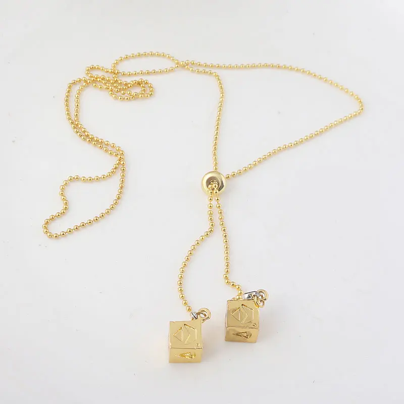 Necklace Han Solo, счастливый брелок с игральной костью, Звездные войны, последний джедай, подвеска, брелок для женщин, мужчин, фанатов, автомобильный брелок, ювелирное изделие, Прямая поставка - Цвет: Necklace