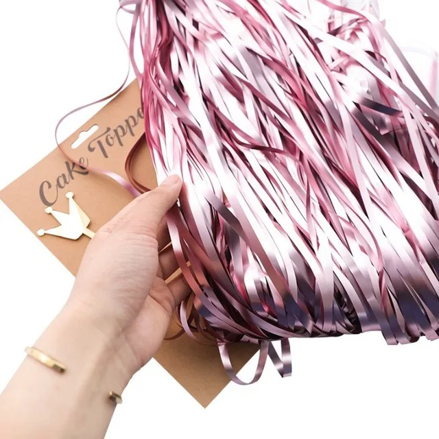 pink 1x3m y 1 комплект, матовые золотые украшения для дня рождения, занавески для дождя, Вечерние Декорации, свадебные декорации, принадлежности для фотосъемки, PSC117 - Цвет: pink 1x3m y