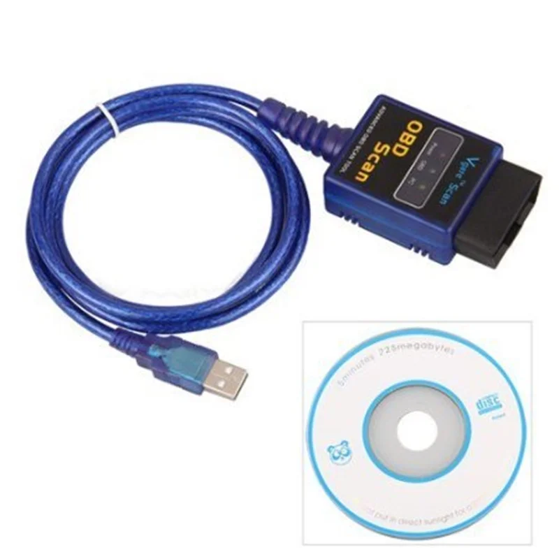 Новый 3PICS ELM327 Bluetooth и USB OBD2 автомобильный диагностический elm 327 автоматический