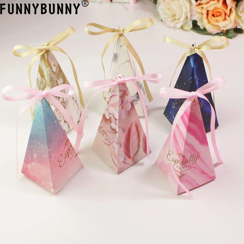 FUNNYBUNNY Свадебная коробка конфет острый позвонок стол подарок конфетный мешок