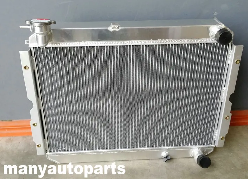 3 ряда для Toyota Landcruiser 60 серии HJ60 HJ61 HJ62 алюминиевый радиатор MT + два