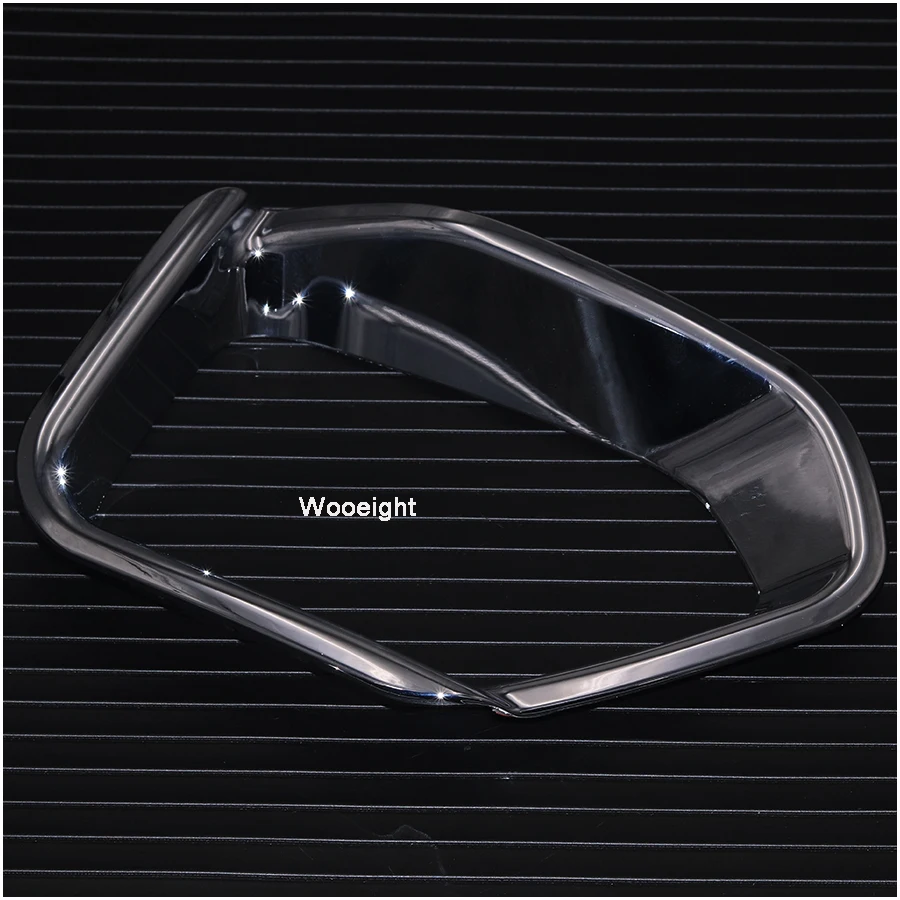 Wooeight 2Pcs ABS Chrome Car Rear Fog Light Lamp Foglight Bumper Cover Trim Bezel Frame Molding For Subaru XV Crosstrek 2018 | Автомобили