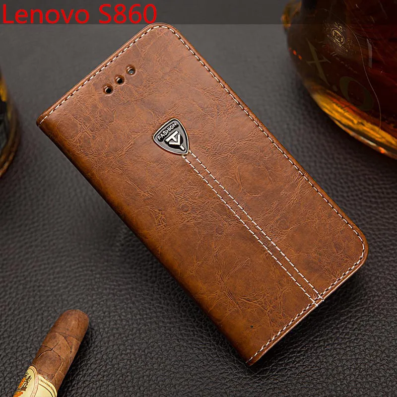 Effle Toq качество Чехол кошелек из искусственной кожи с откидной крышкой для lenovo S860
