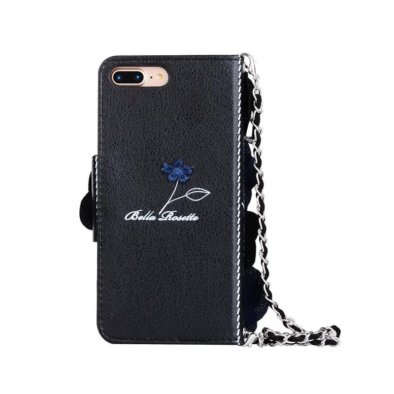 Роскошный кожаный чехол книжка для iPhone 6 6s 7 8 Plus X XR XS Max|cover for iphone|case coverphone cases |