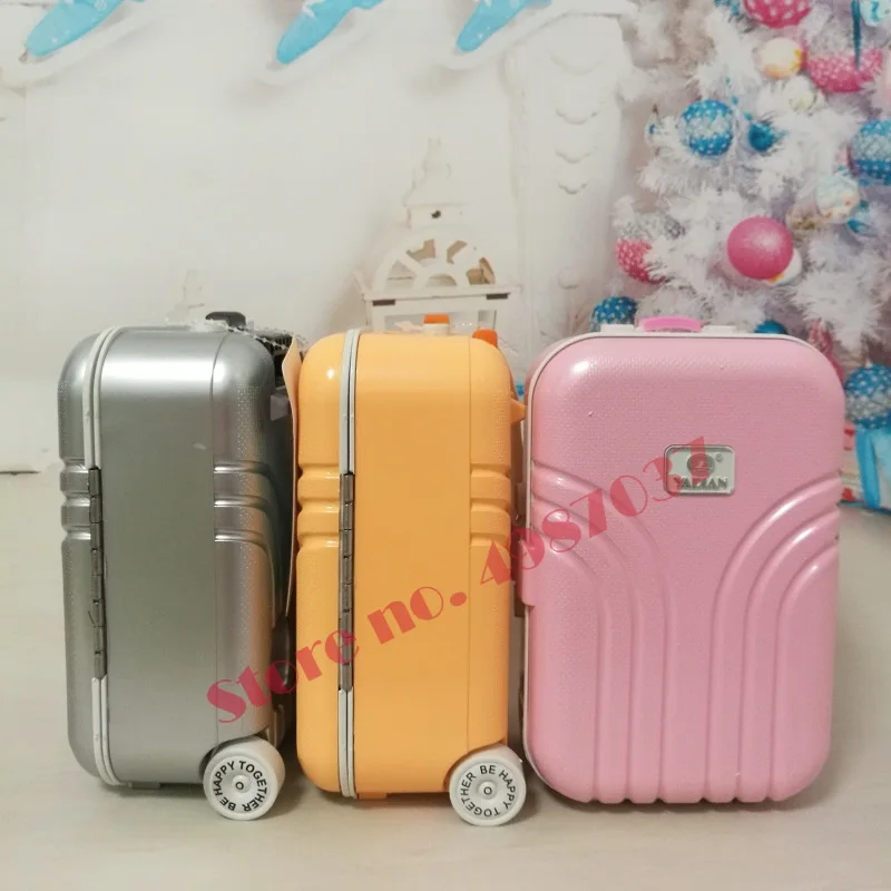 Американская кукла чемодан тряпичная коробка девушка игрушка BJD аксессуары для