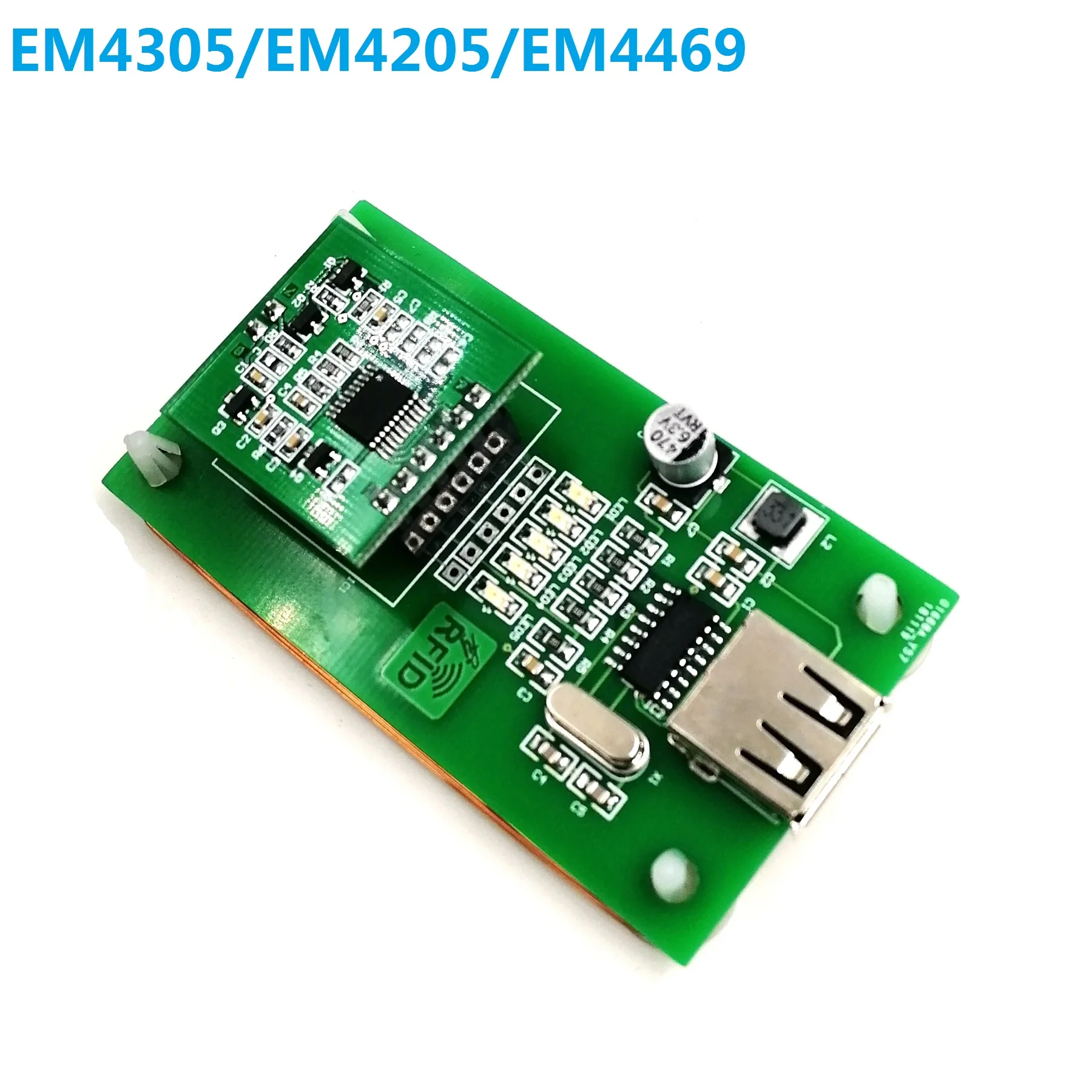 EM4305 125 кГц RFID ATAT5577 T5557 EM4305 EM4469 EM4205 чип для записи и чтения карт модуль R/W Page блок данных с модулем разработки - Цвет: EM4305