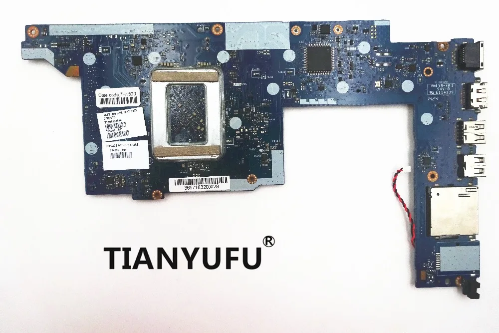 764236-001 764236-501 11-n x360 материнская плата для hp 11-n x360 ноутбук материнская плата LA-B151P N3530 протестированная работа