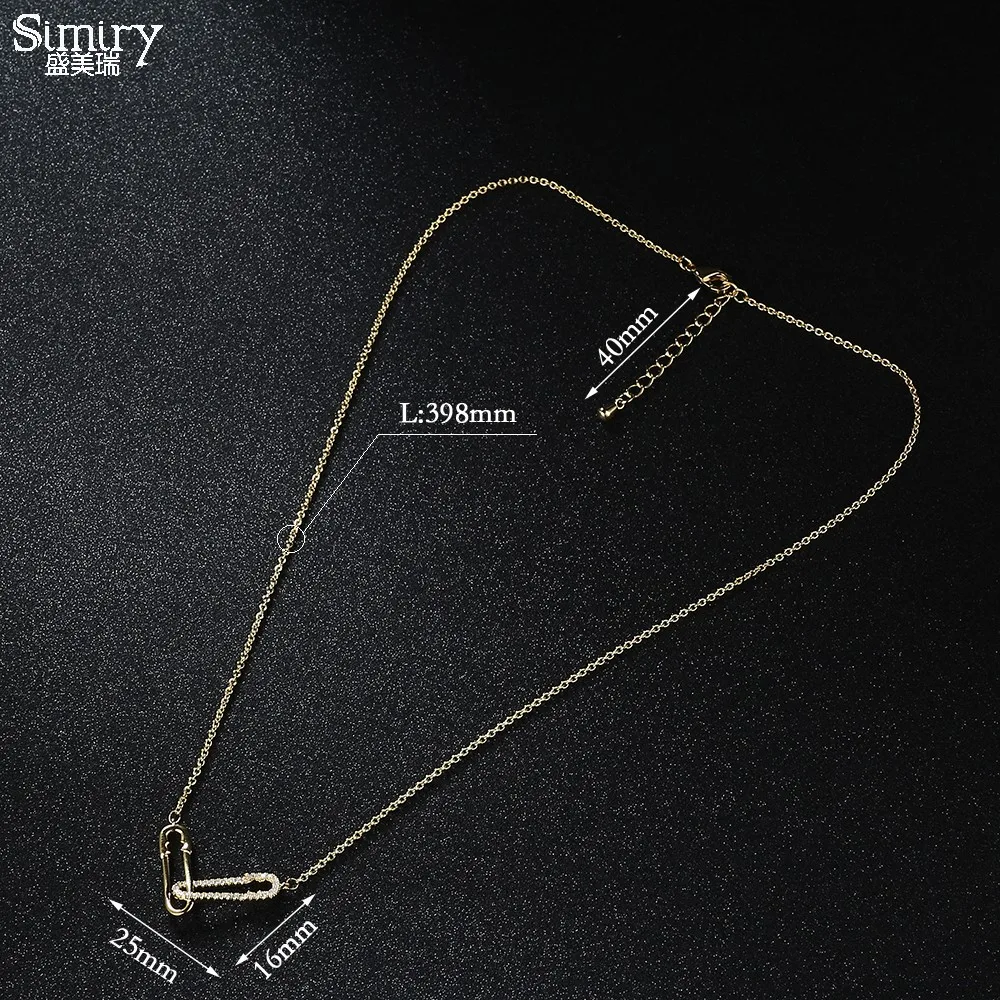 Женское колье чокер SIMIRY золотистого цвета с медным фианитом|brand necklace|choker necklacenecklace