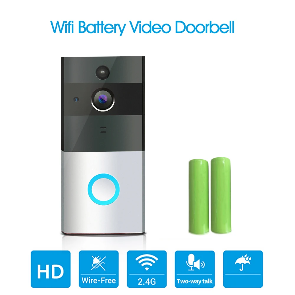 DAYTECH беспроводной видео дверной звонок камера Wi-Fi 720P HD IP PIR датчик движения