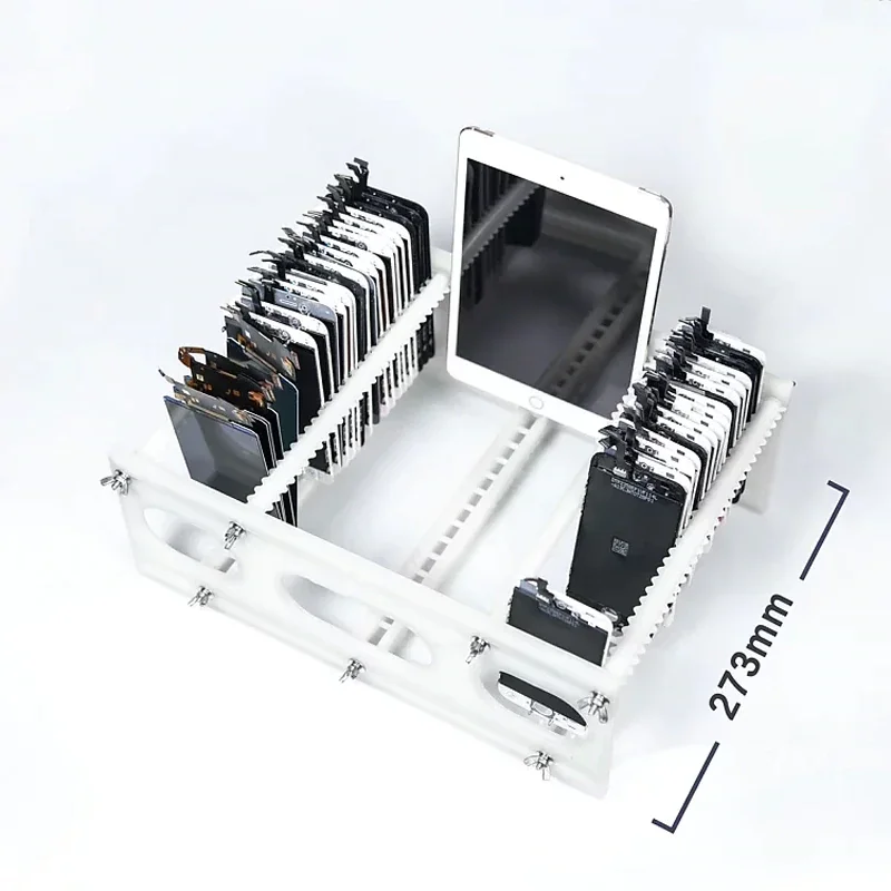 

Phone repair tools kit High temperature resistant Corrosion resistant mobile phone screen box LCD screen storage holder