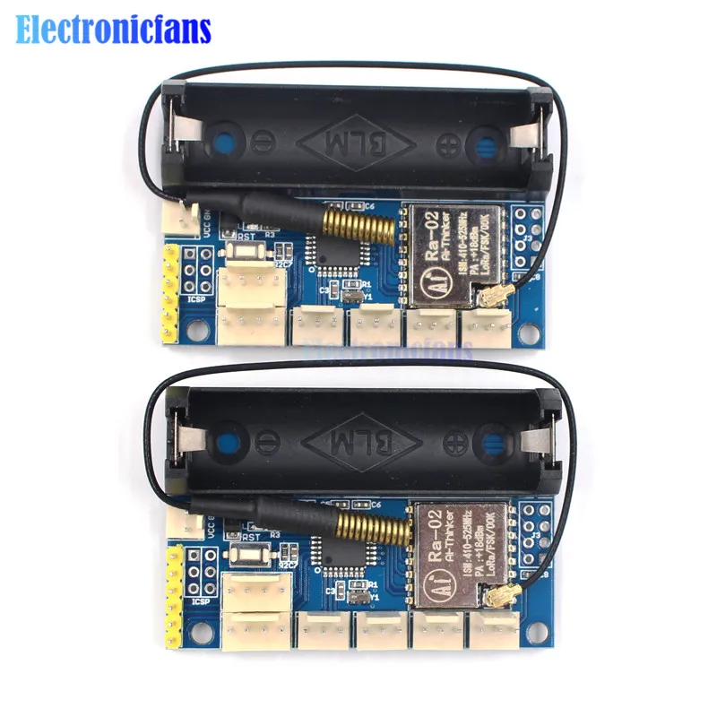 Беспроводной модуль LoRa Radio Node V2.0 433 МГц SX1278 интерфейс IPEX для Arduino ATmega328P 3 7 12 В