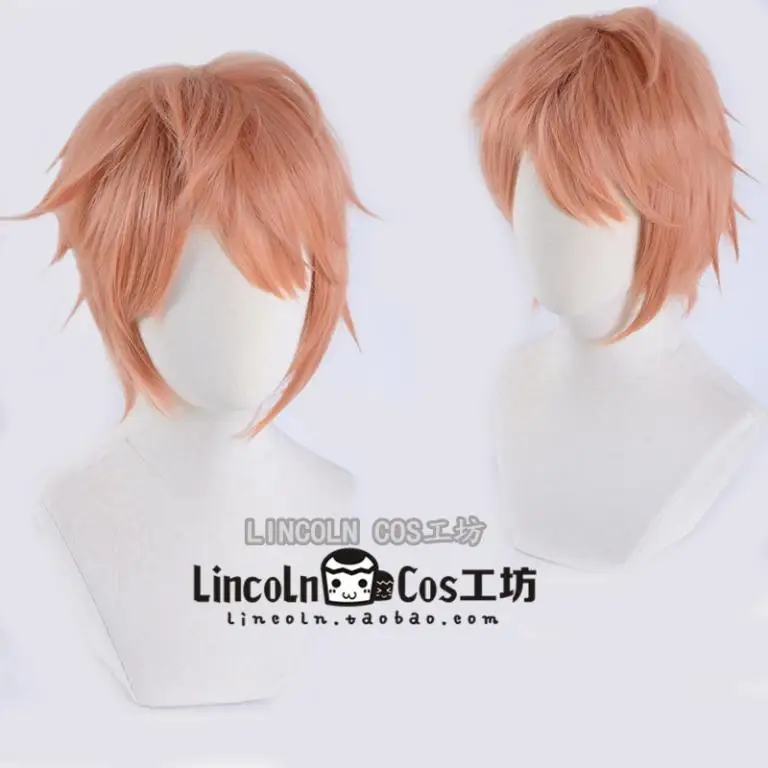 Золотой IDOLiSH7 RE Vale Momo Orikasa Yukito Yaotome Gaku TRIGGER Yuki Nanase Riku Tamaki Yotsuba парик для косплея+ шапка+ дорожка - Цвет: Золотой